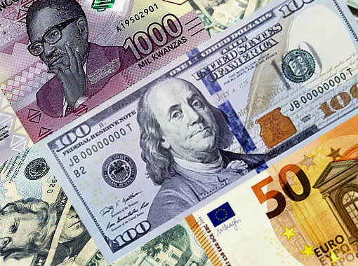 Redução da oferta de divisas do Tesouro angolano acelera desvalorização do kwanza